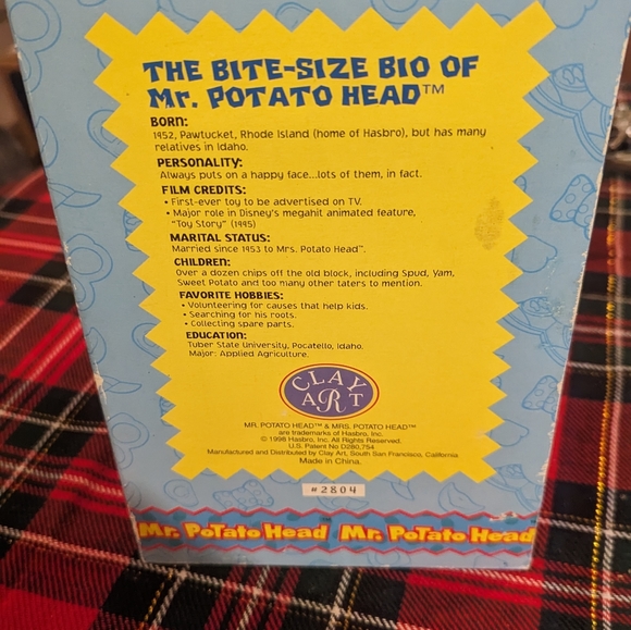 New in Box VINTAGE Mr POTATO Head Bank Make Offer - Picture 2 of 2